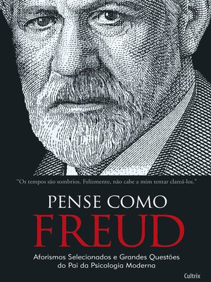 cover image of Pense como Freud